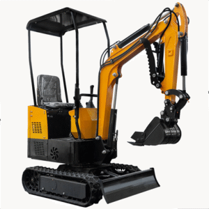 1 Ton Mini Excavator with 13.5 HP Gasoline Engine and Thumb Clip-MS10H
