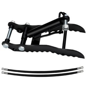 MMS Mini Excavator Hydraulic Thumb Clip with 2 Hydraulic Cylinder for Small Digger up to 2 tons