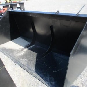 101" HIGH CAPACITY SKID STEER BUCKET FOR MULCH, SNOW, MANURE