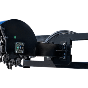 MMS 20 Blades Grinder，±45° Skid Steer Loader Stump Grinder Attachment