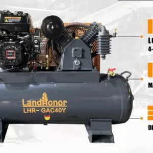 LANDHONOR 10HP 40GAL 2-STAGE TRUCK MOUNT AIR COMPRESSOR