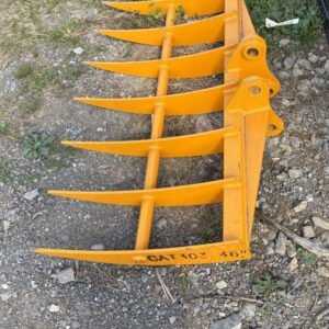 MINI EXCAVATOR 46" RAKE ATTACHMENT FITS 40MM PIN CAT 303