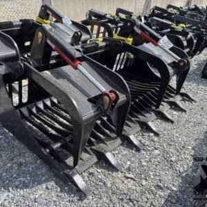 NEW 72" EXTREME DUTY ROCK GRAPPLE BUCKET FOR SKID STEER