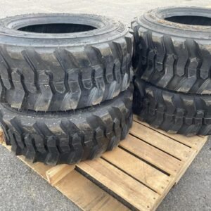 NEW SKID STEER TIRE SET 12-16.5 14 PLY