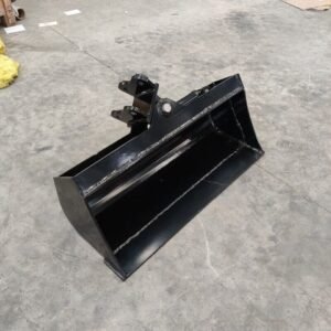 MIVA 40" Hydraulic Tilting Clean Up Bucket for Mini Excavator